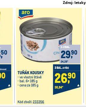 Makro Tuňák kousky nabídka