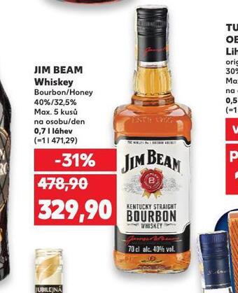 Kaufland Jim beam whiskey nabídka