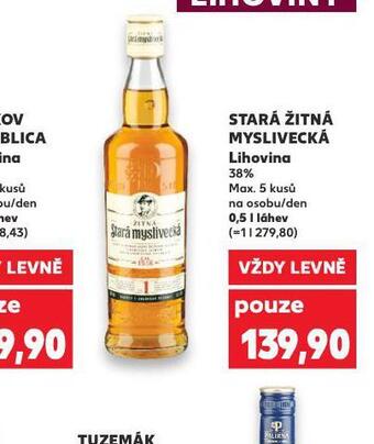 Kaufland Stará žitná myslivecká nabídka
