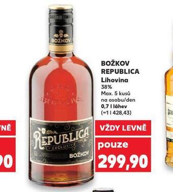Kaufland Božkov republica nabídka