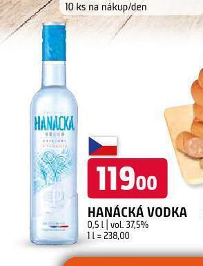 Terno Hanácká vodka nabídka