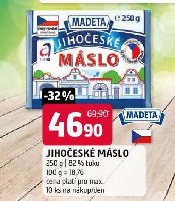 Terno Jihočeské máslo nabídka