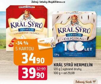 Terno Král sýrů hermelín nabídka