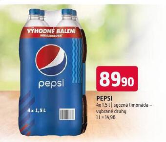 Terno Pepsi nabídka