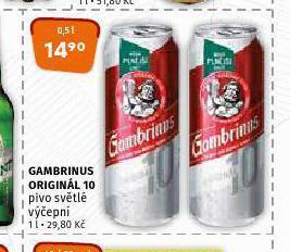 Terno Pivo gambrinus nabídka