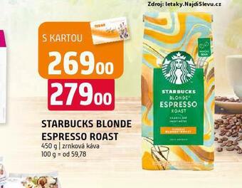 Terno Káva starbucks nabídka