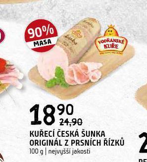 Terno Kuřecí česká šunka nabídka