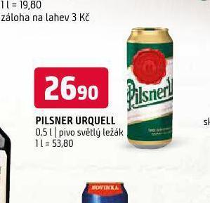 Terno Pivo pilsner urquell nabídka