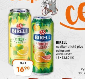 Terno Birell nealkoholické pivo nabídka