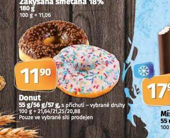 Coop Donut nabídka