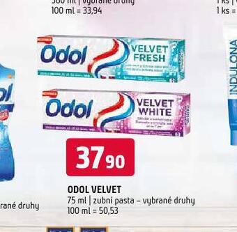 Terno Odol zubní pasta nabídka