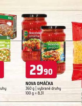 Terno Nova omáčka nabídka