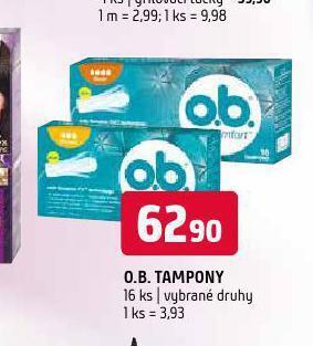 Terno O.b. tampony nabídka