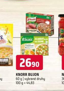 Terno Knorr bujon nabídka
