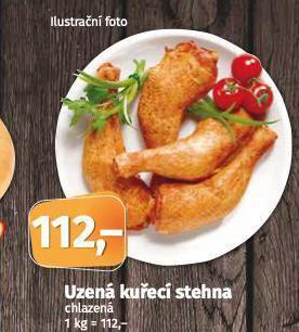 Coop Uzená kuřecí stehna nabídka