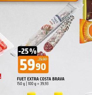 Terno Fuet extra costa brava nabídka