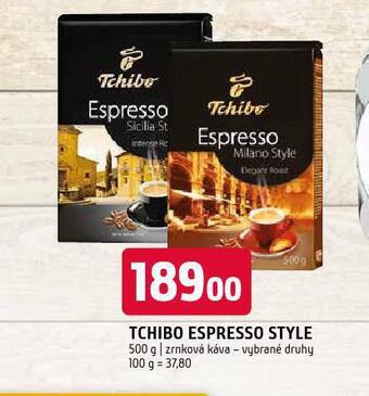 Terno Káva tchibo nabídka
