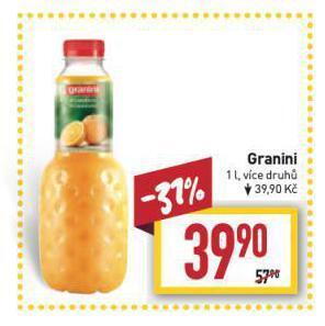 Billa Granini nabídka