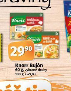 Coop Knorr bujón nabídka