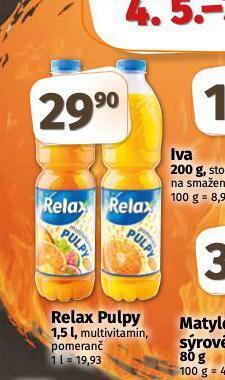 Coop Relax pulpy nabídka
