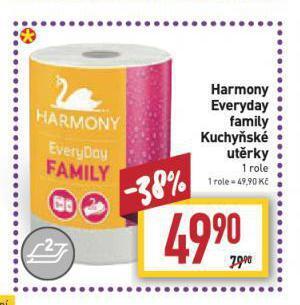Billa Harmony kuchyňské utěrky nabídka