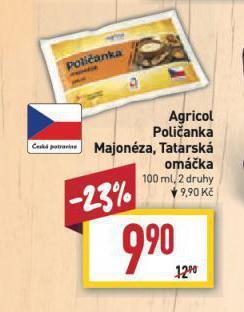 Billa Tatarská omáčka nabídka
