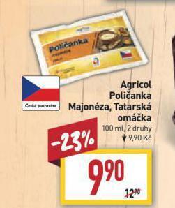 Billa Majonéza nabídka