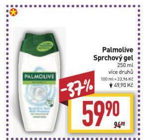Billa Palmolive sprchový gel nabídka
