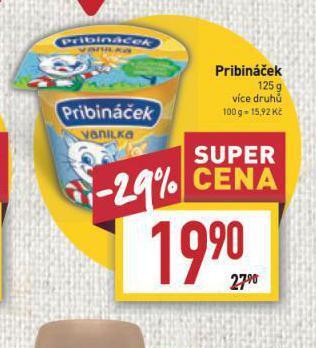 Billa Pribináček nabídka