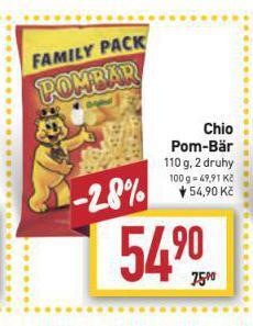Billa Chio pom-bar nabídka