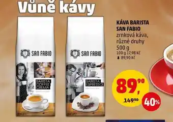 Penny Market Káva barista san fabio, 500 g nabídka