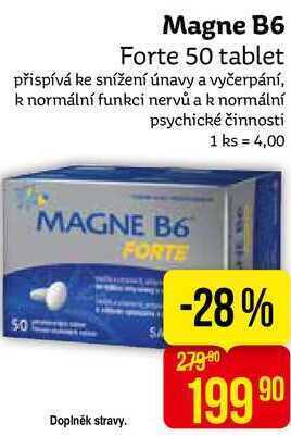 Magne b6 forte 50 tablet