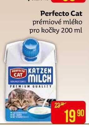 Teta Perfecto cat prémiové mléko pro kočky 200 ml nabídka