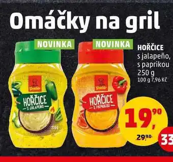 Penny Market Hořčice s jalapeño, s paprikou, 250 g nabídka