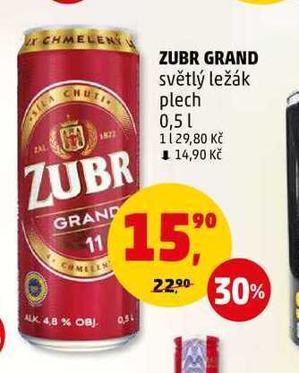 Penny Market Zubr grand, 0,5 l nabídka