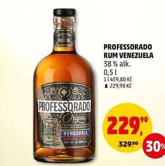 Penny Market Professorado rum venezuela, 0,5 l nabídka