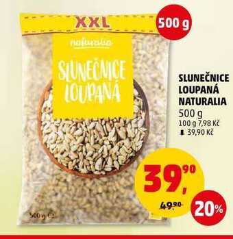 Penny Market Slunečnice loupaná naturalia, 500 g nabídka