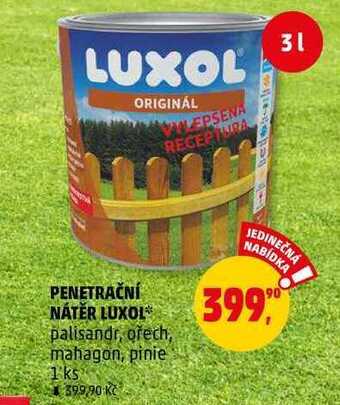 Penny Market Penetrační nátěr luxol, 3 l nabídka