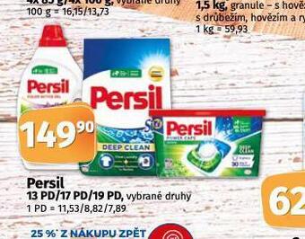 Coop Persil prací prostředek nabídka