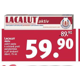 Rossmann Lacalut aktiv zubní pasta nabídka