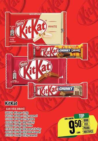 Tamda Foods Kitkat nabídka