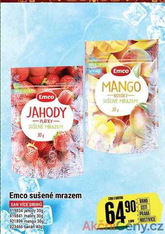 Tamda Foods Emco sušené mrazem nabídka
