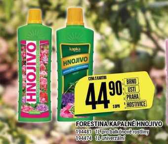 Tamda Foods Forestina kapalné hnojivo nabídka