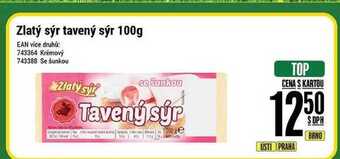 Tamda Foods Zlatý sýr tavený sýr 100g nabídka