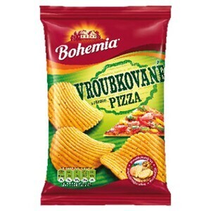 CBA Bohemia chips vroubkované 70g, různé druhy nabídka