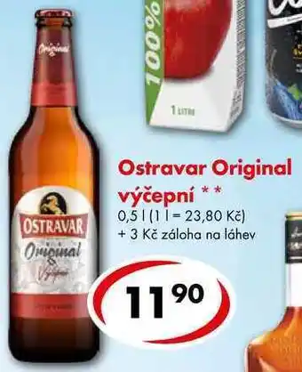 Ostravar original výčepní, 0,5 l