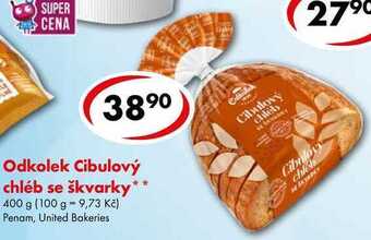 CBA Odkolek cibulový chléb se škvarky, 400 g nabídka