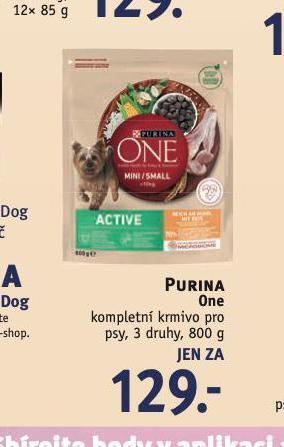 Rossmann Purina one kompletní krmivo pro psy nabídka