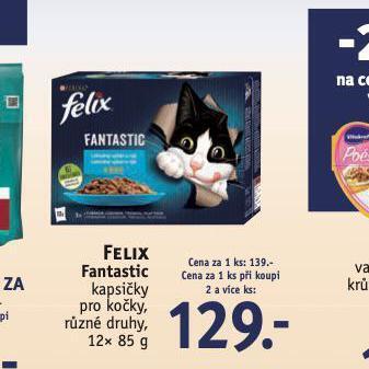 Rossmann Felix fantastic kapsičky pro kočky nabídka