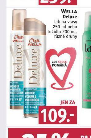 Rossmann Wella deluxe lak na vlasy nabídka